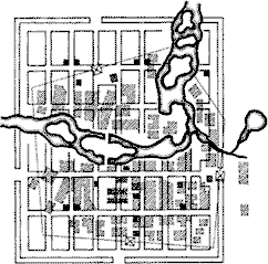 Проект уездного города Челябинска. 1784 год